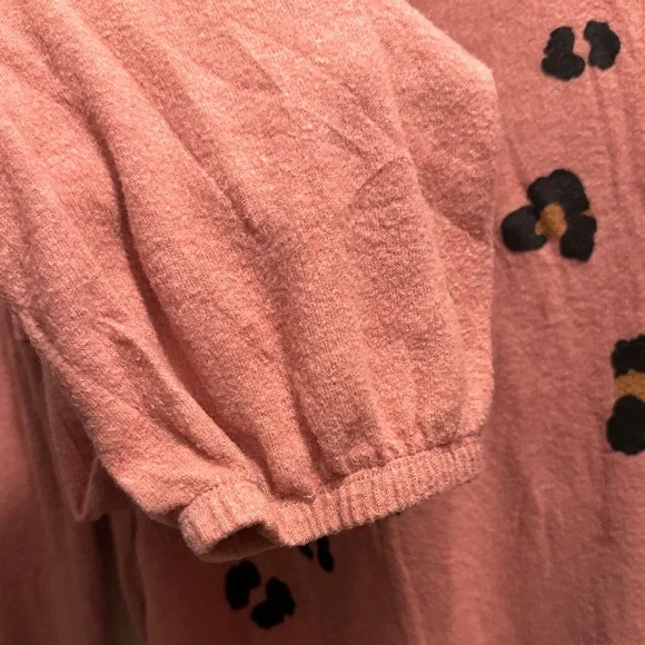 Women's Coral Leopard Print Pajama Set - Picture 4 of 15